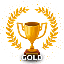 Gold trophy