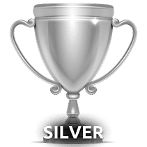 Silver trophy