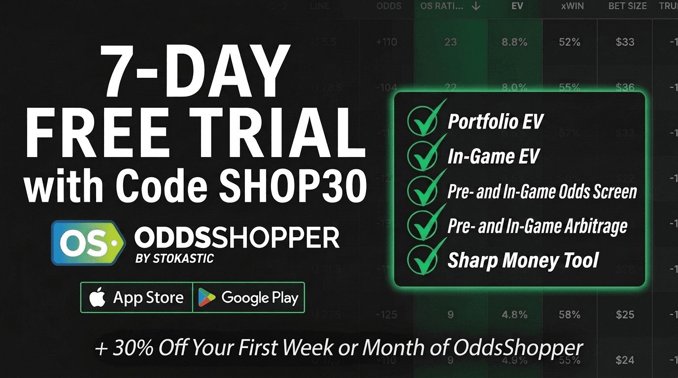 Portfolio EV +EV betting portfolio builder