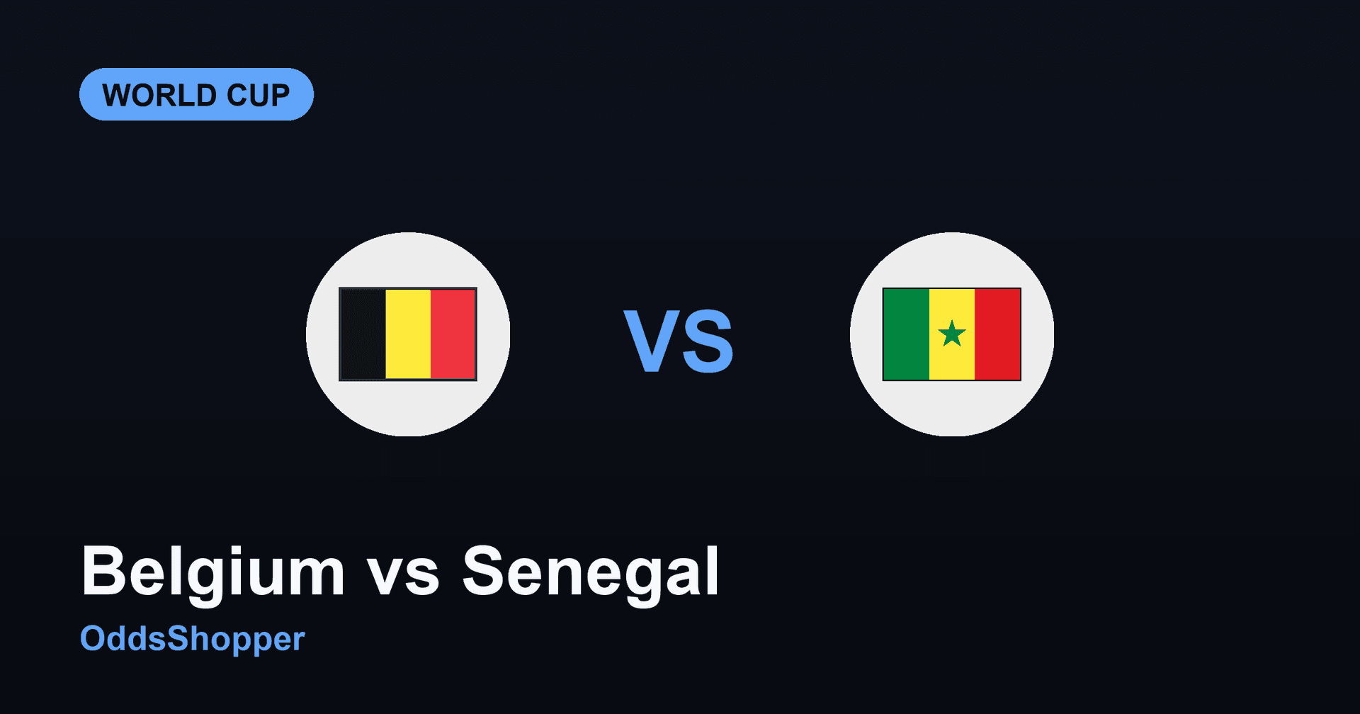 Belgium Vs Senegal: World Cup 2026 Odds & Prediction