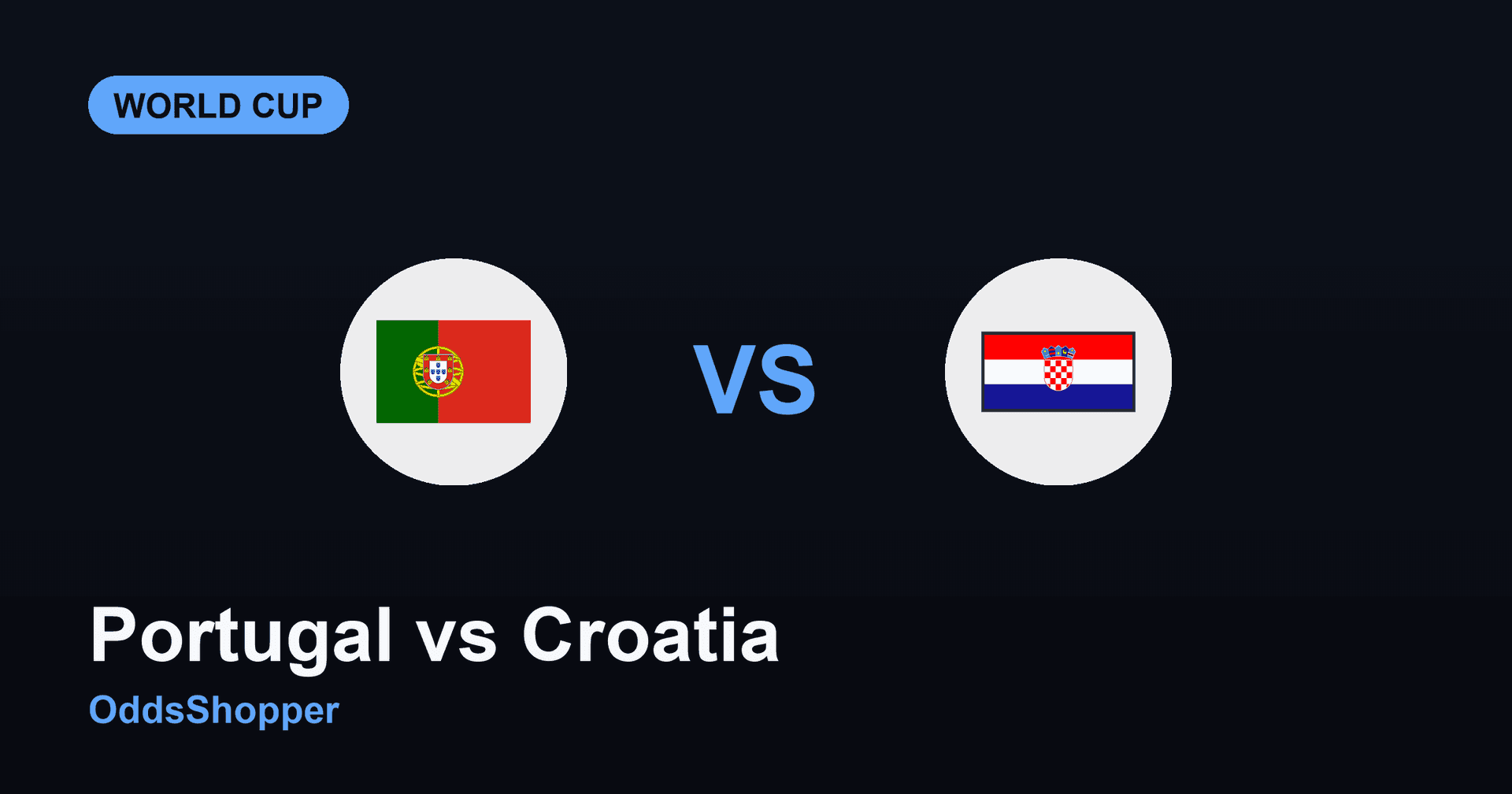 Portugal Vs Croatia: World Cup 2026 Odds & Prediction