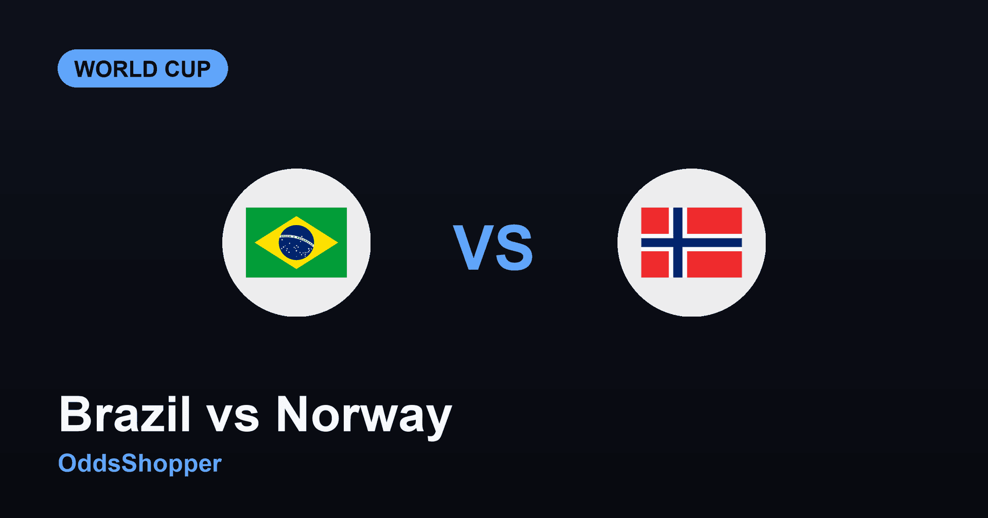 Brazil Vs Norway: World Cup 2026 Odds & Prediction