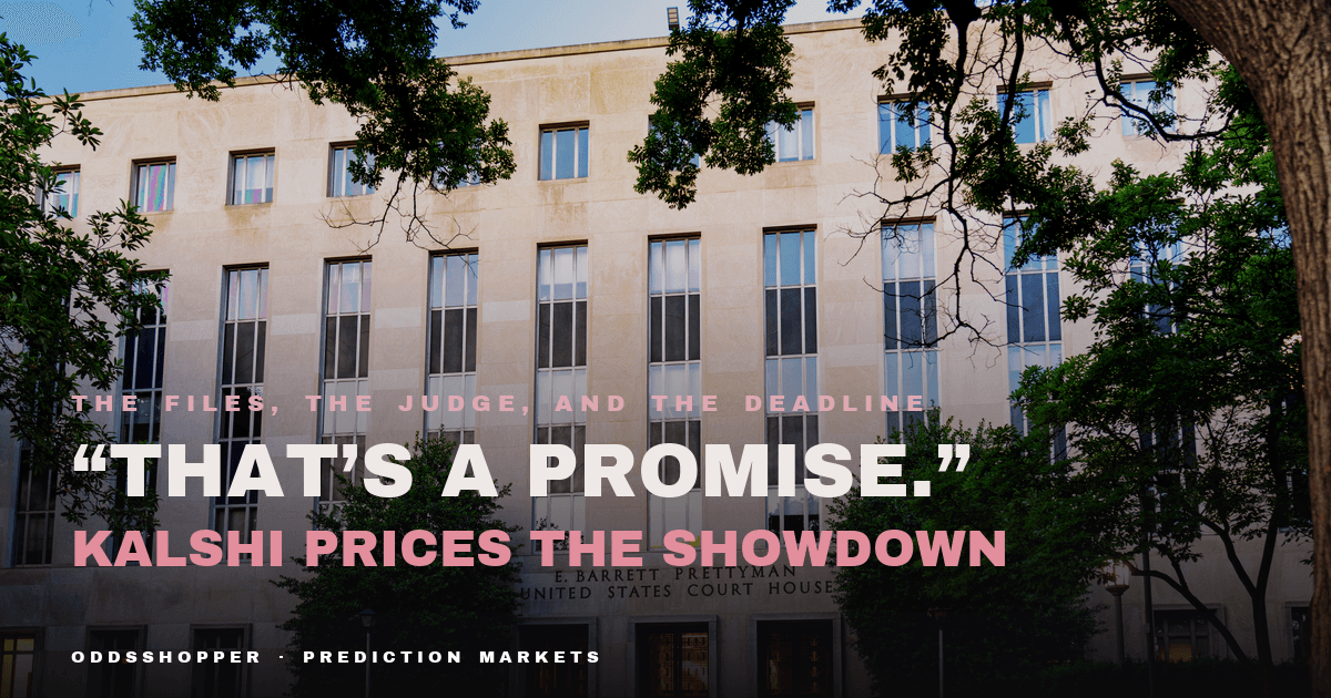 Epstein Files Odds: Kalshi Prices A Contempt Showdown