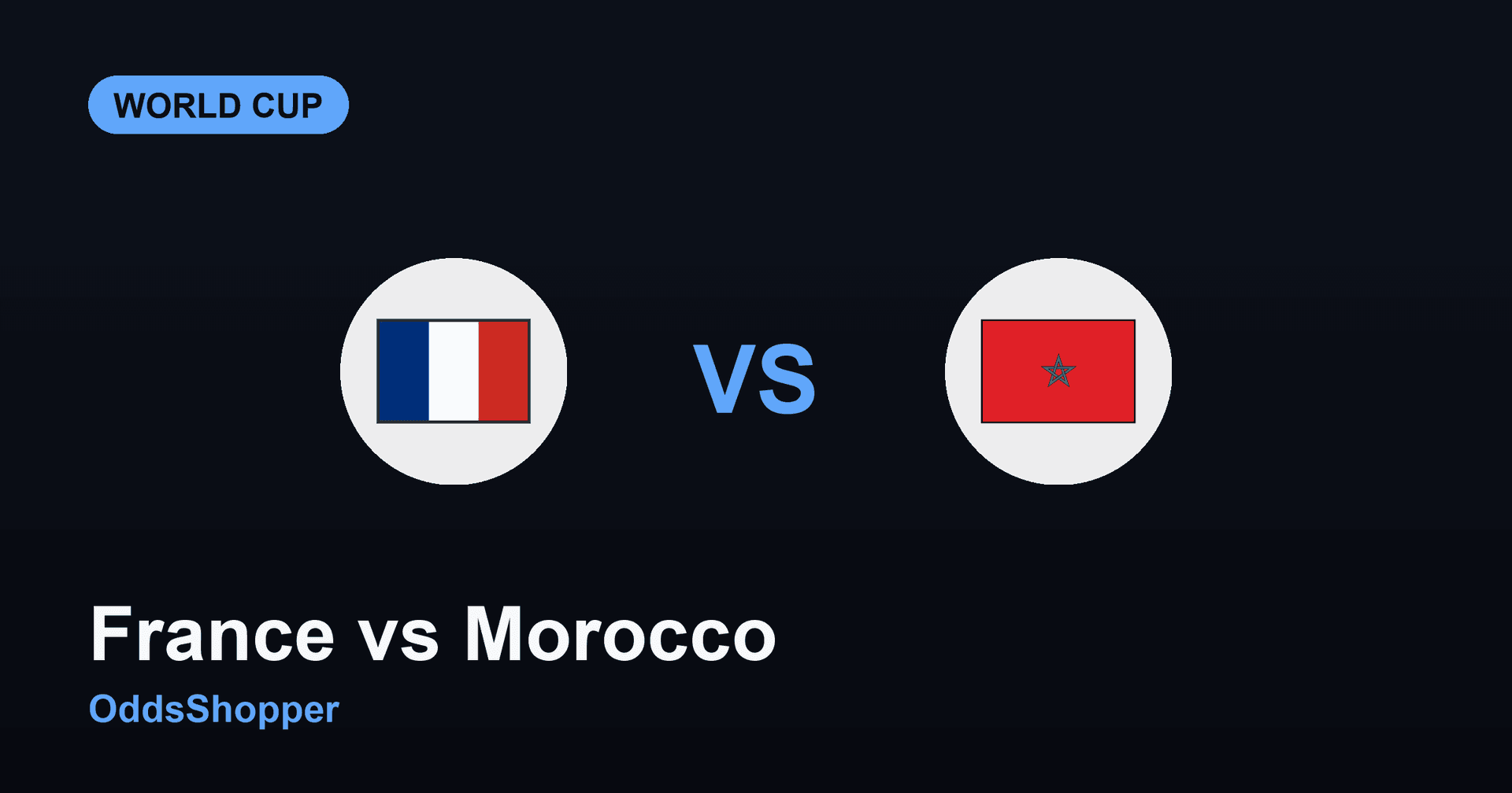 France Vs Morocco: World Cup 2026 Odds & Prediction