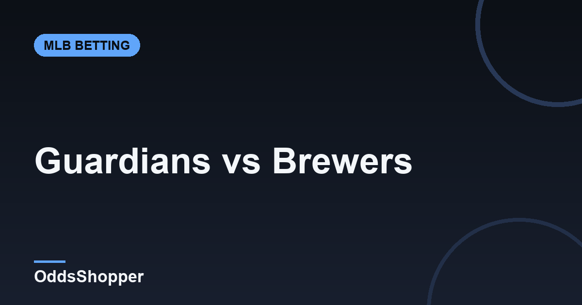 Guardians vs Brewers: MLB Odds, Prediction & Picks (June 16)
