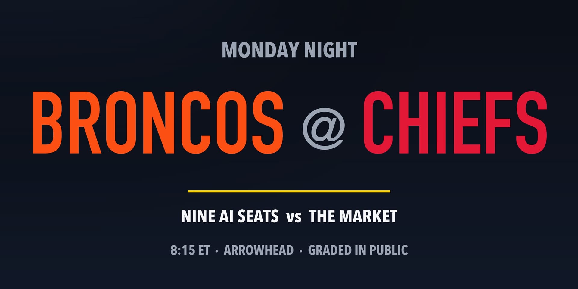 Broncos-Chiefs Picks: The Moneyline Is the Boring Ticket