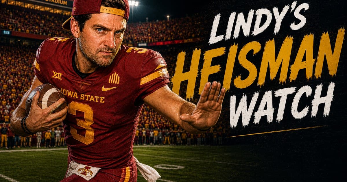 Lindy's Heisman Watch 2026, Week 1: Three Bets, No Favorite Yet