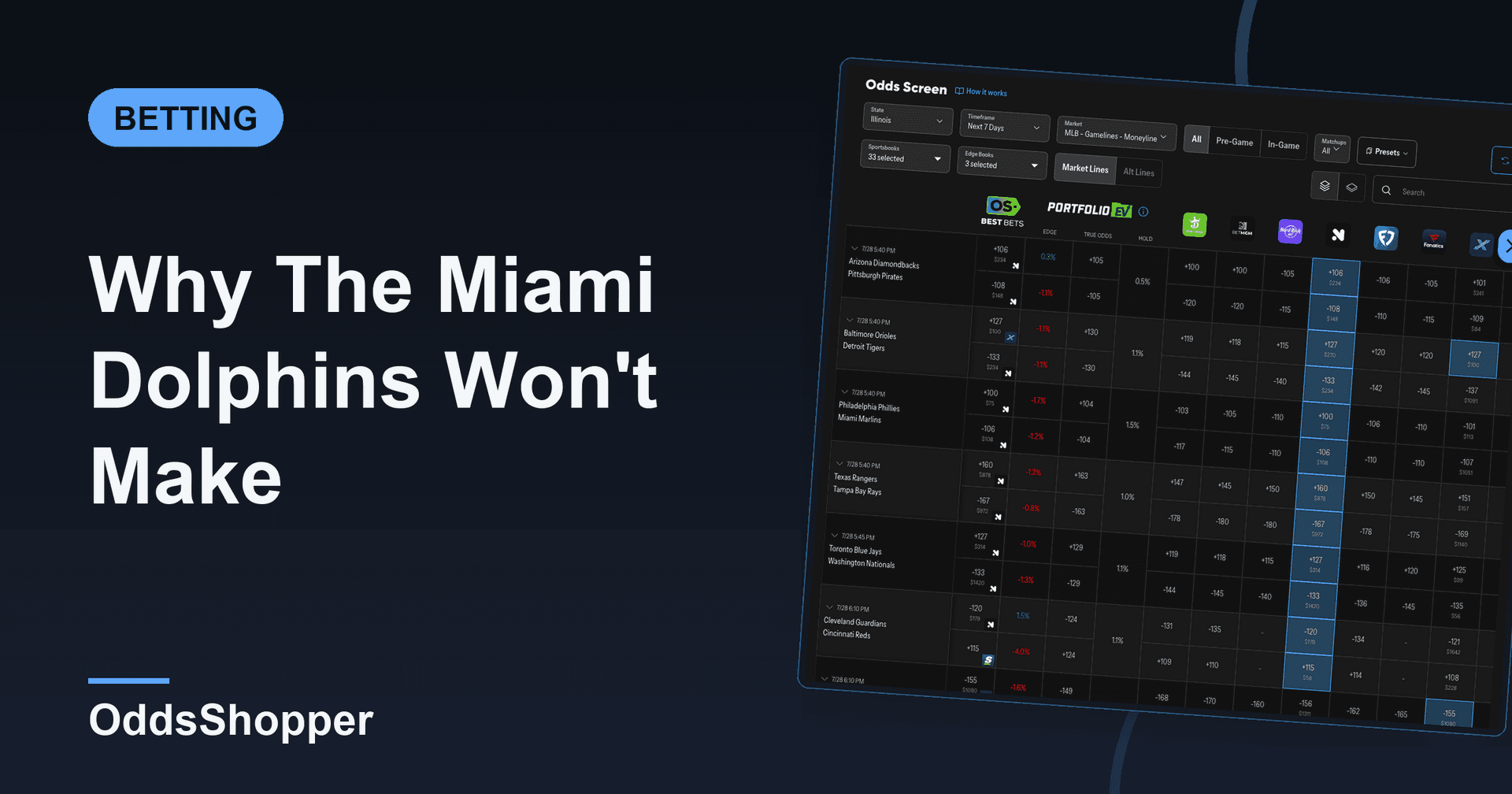 Why The Miami Dolphins Won't Make The Playoffs In 2026