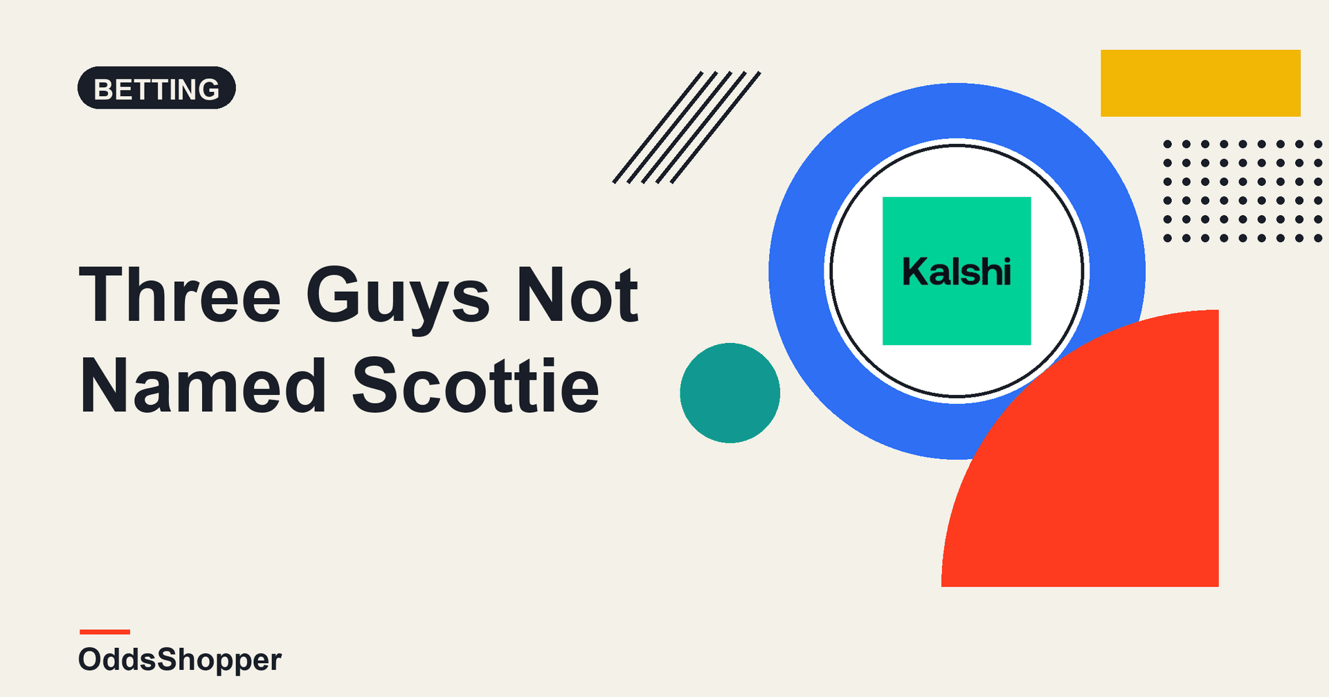 Three Guys Not Named Scottie: The Kalshi Edge At Bellerive