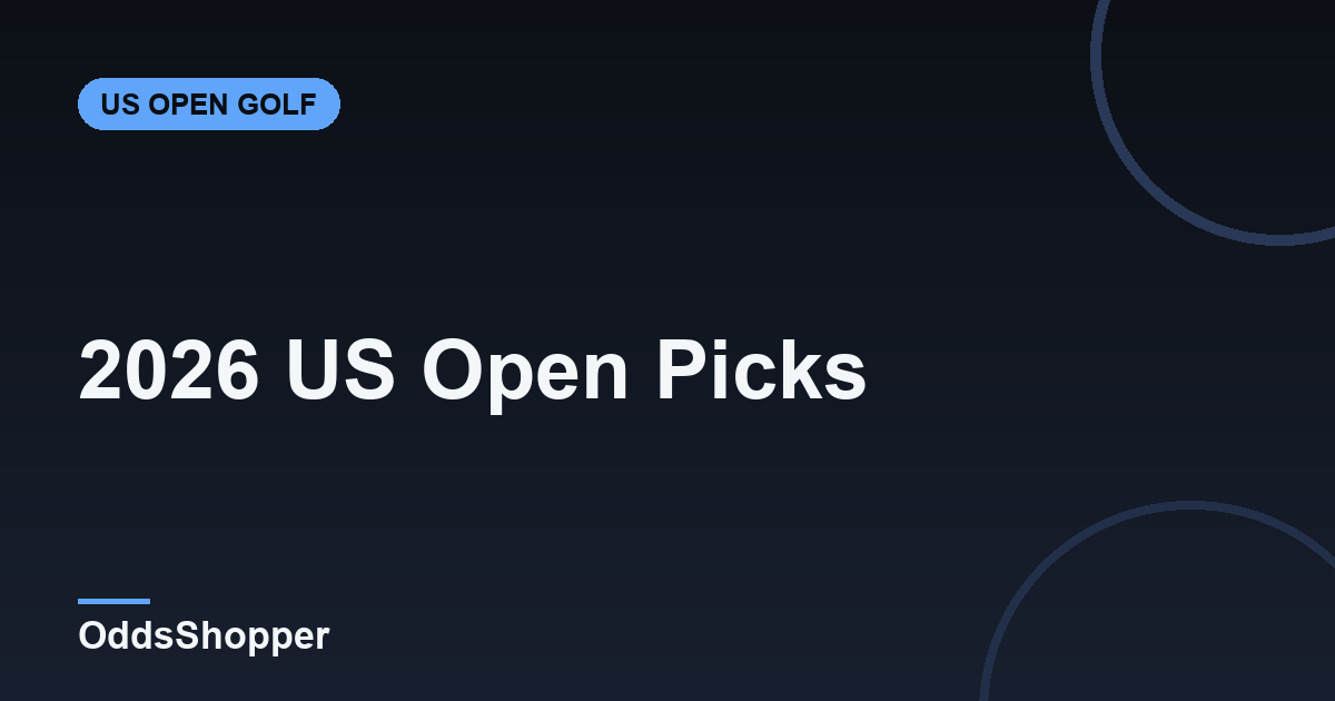 2026 US Open Picks: 3 Outright Bets at Shinnecock