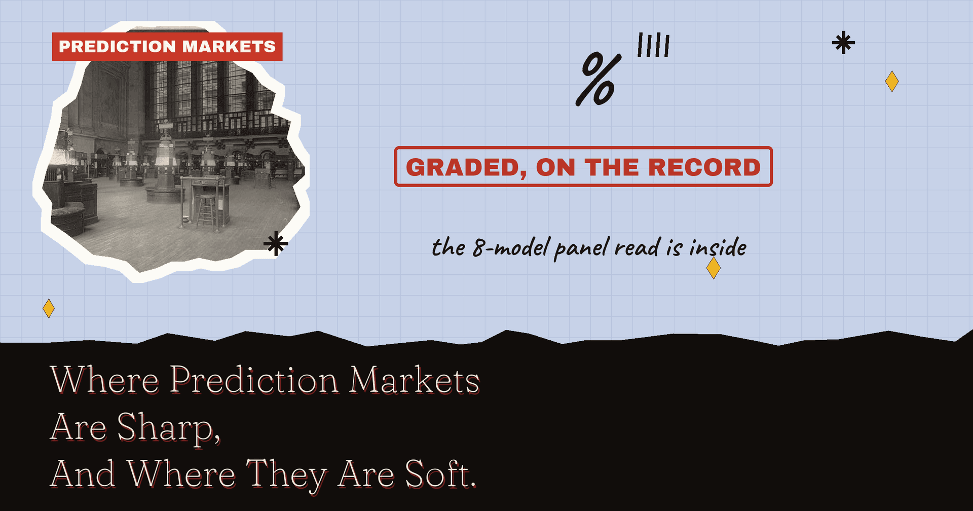 Where Prediction Markets Are Sharp, And Where They Are Soft