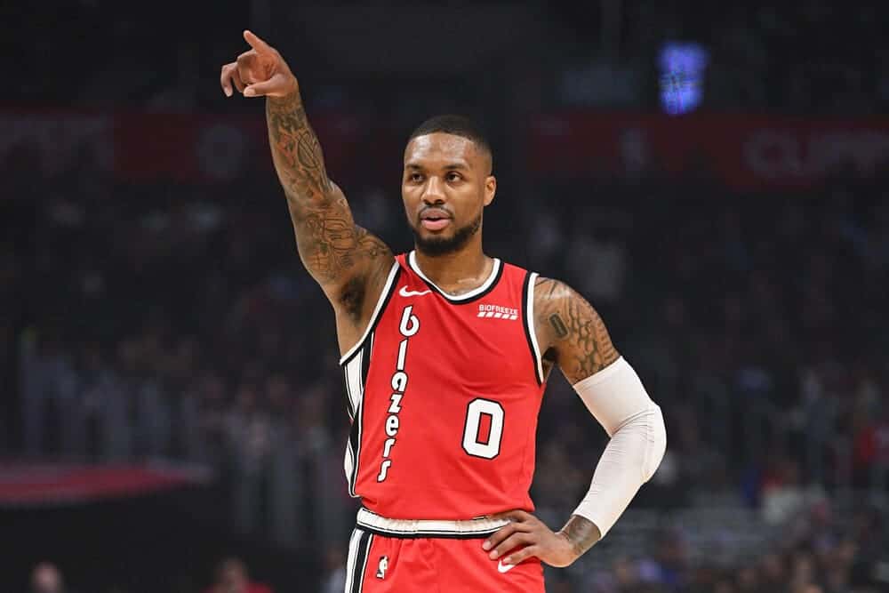 The Damian Lillard next team odds show the Celtics and Nets would be front-runners if he were to hit the trade market this Summer