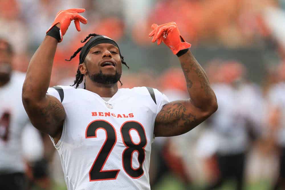 The best Vikings-Bengals player prop picks and anytime touchdown scorer bets for Saturday include a bet on Joe Mixon...
