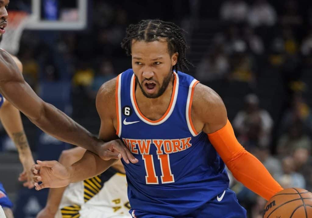 The top Underdog Fantasy NBA pick'em predictions for Monday's NBA slate includes a play on Jalen Brunson and...