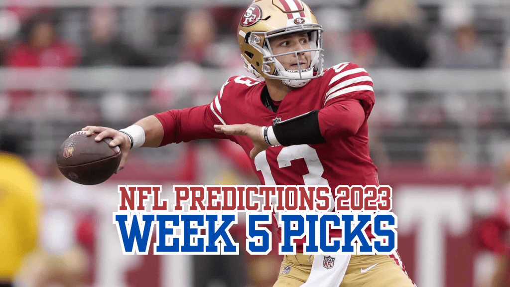 Our top NFL Week 5 predictions include picks for Bills-Jaguars and more, including picks for Cowboys-49ers and Bears-Commanders...