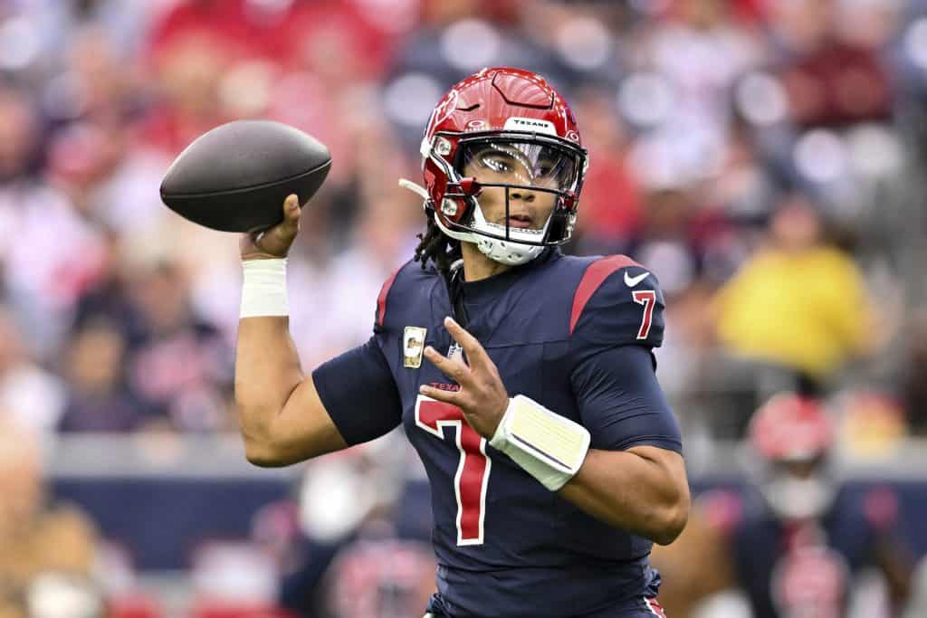 The top DraftKings Pick6 predictions today for NFL Wild Card Saturday includes a play on C.J. Stroud in a spot where he should..