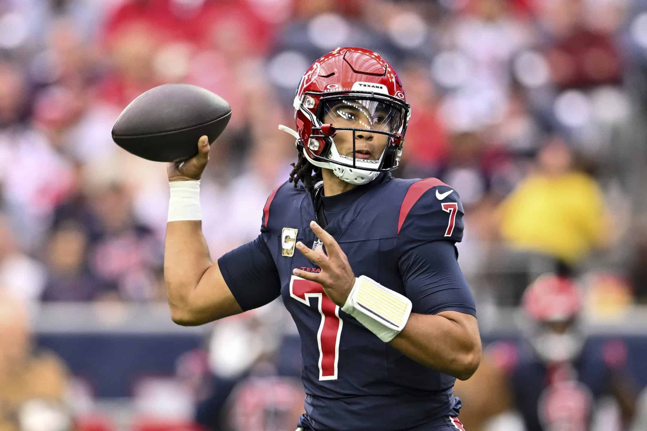 The top DraftKings Pick6 predictions today for NFL Wild Card Saturday includes a play on C.J. Stroud in a spot where he should..