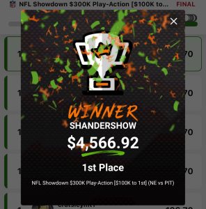 Using a key Sims DFS tool, while playing NFL DFS, I was able to turn just 60 bucks into a whopping $4,500 in winnings after simply...