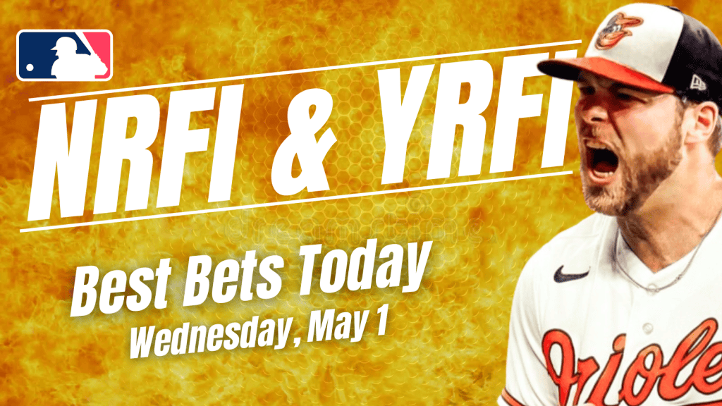 Looking for the top NRFI & YRFI bets today? We dive into the best first inning bets for Wednesday, May 1, including...