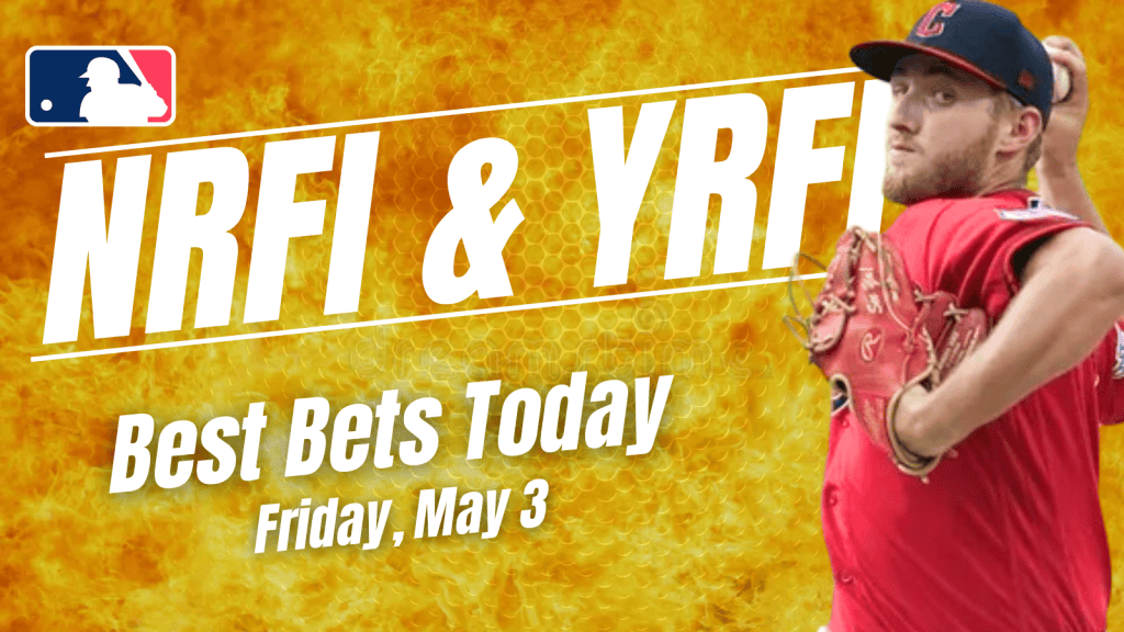 Looking for the top NRFI/YRFI bets today? We dive into the best first inning bets for Friday, May 3, including...