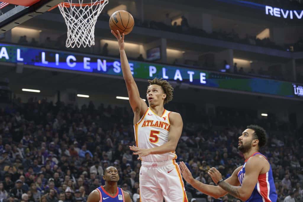 The top Underdog Fantasy NBA pick'em predictions for Tuesday's slate includes a play on Dyson Daniels as he is going against...